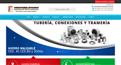Desktop Screenshot of ferresistemas.com.mx